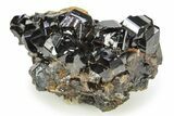 Gemmy Cassiterite Crystal Cluster - Viloco Mine, Bolivia #246677-1